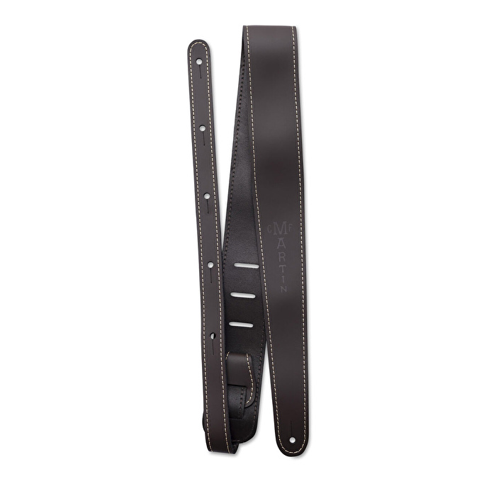 Martin 18A0045 Kahverengi İnce Deri Gitar Askısı